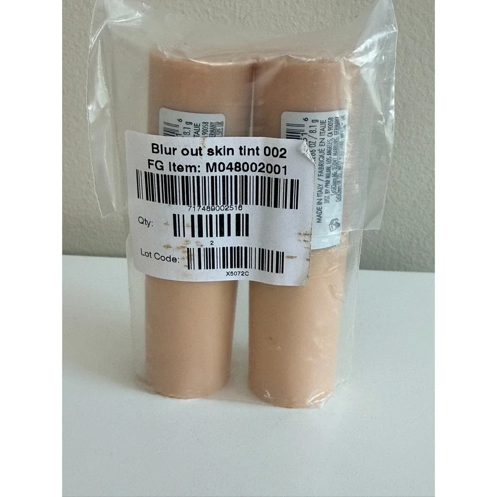Milani Skin Tint Stick Women 02‎ Fair Cool Neutral Blur Out 2pk NWT